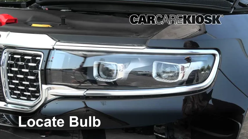 2022 Jeep Grand Wagoneer Series III 6.4L V8 Éclairage Feu de jour (remplacer l'ampoule)